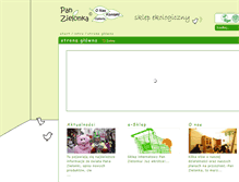 Tablet Screenshot of panzielonka.com